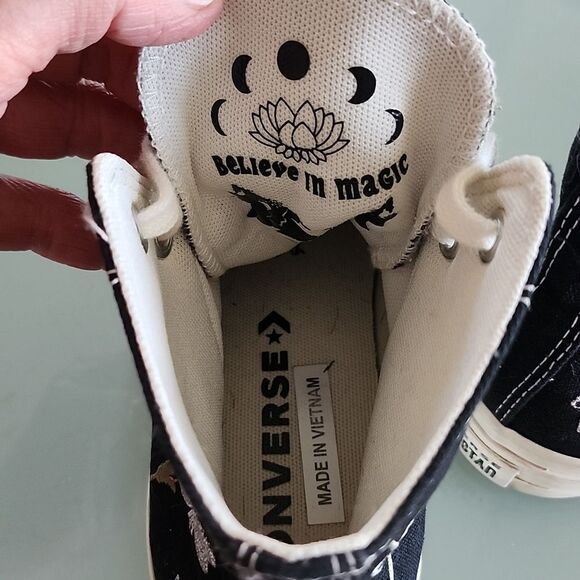 Converse Chuck Taylor All Star Embroidered Platform High Top Sneakers - Picture 8 of 14